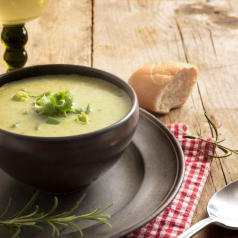 Elegant Camembert & Wine Soup • Golden Pear Recipes